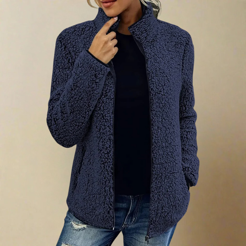 Zena - Chaqueta Polar con Bolsillos Dobles