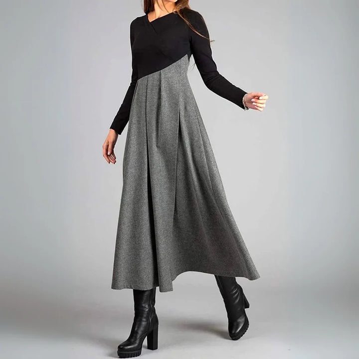 Anabel - Vestido Elegante Con Manga Larga