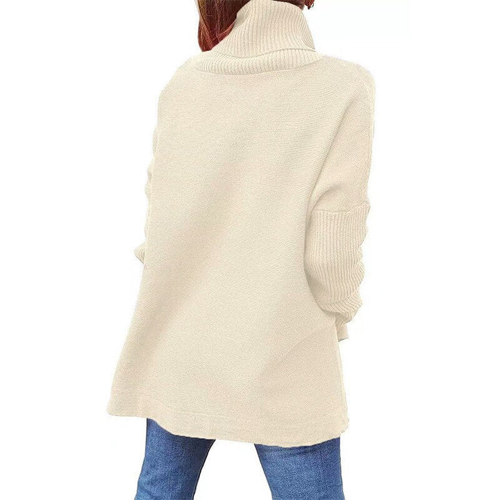 Bellatrix - Jersey Oversize De Lana y Cuello Alto