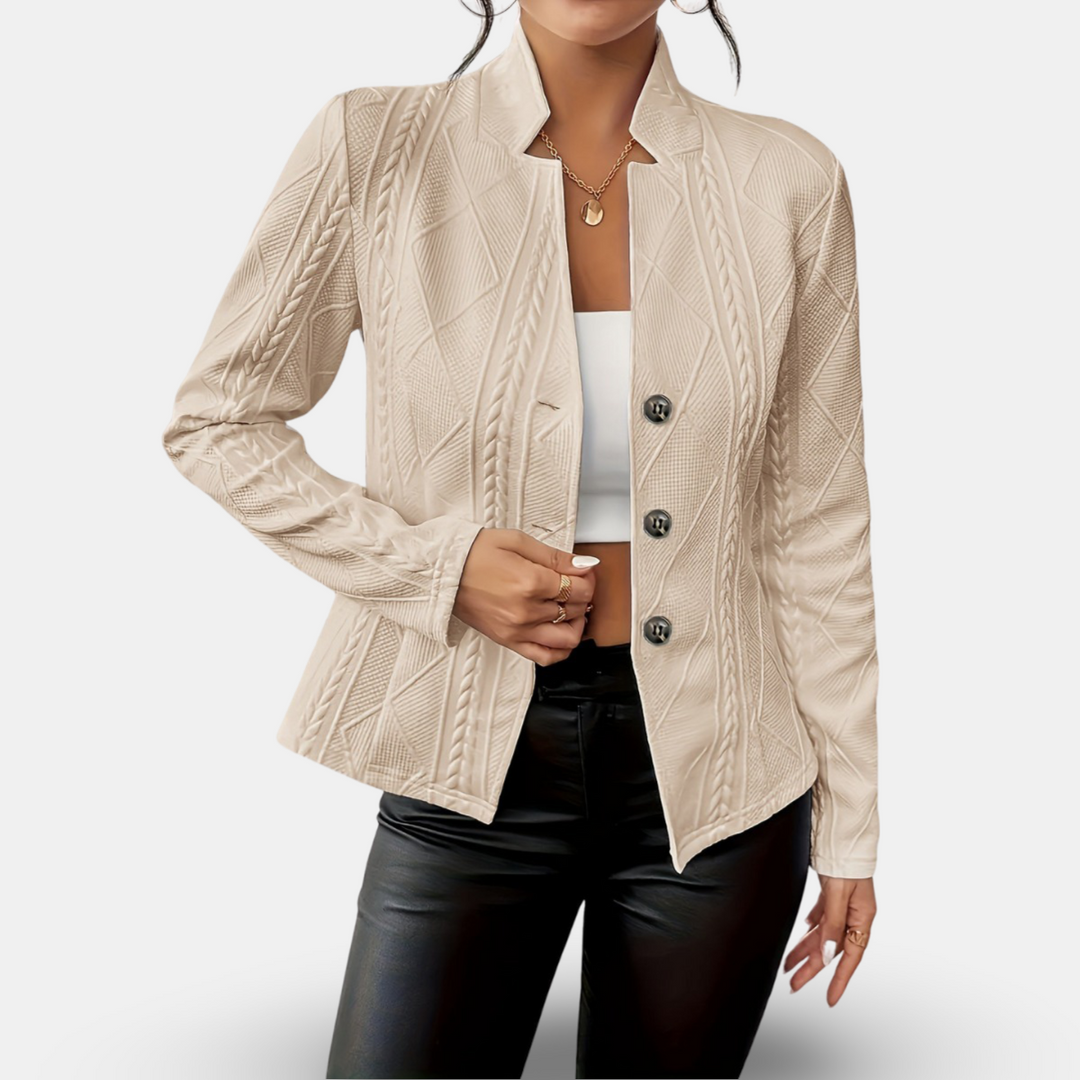Lynn - Elegante Abrigo de Manga Larga