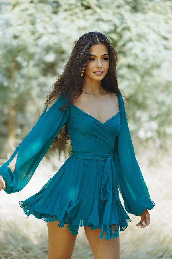 Janice - Vestido Mini Elegante
