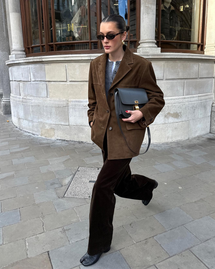 Eline - Chaqueta de Ante Para Primavera