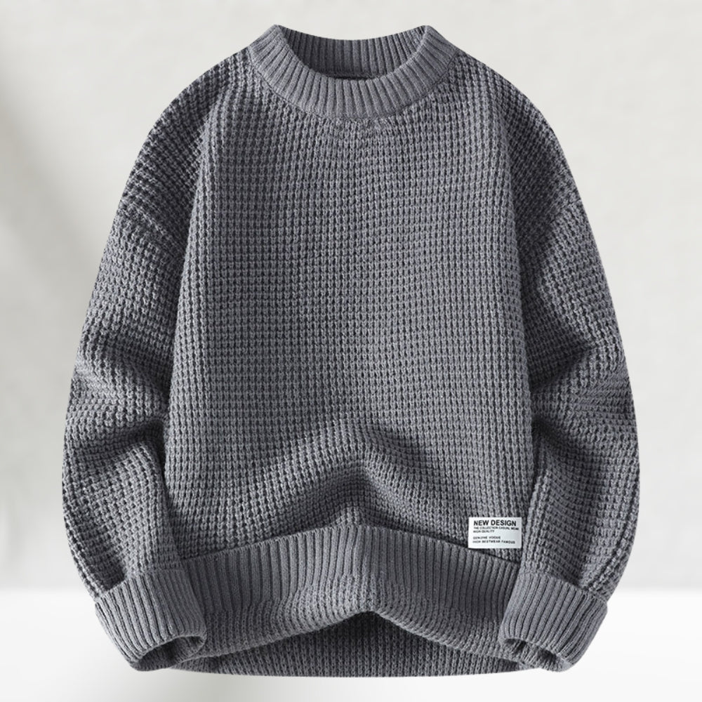Jesse - Jersey de Punto Con Cuello Redondo