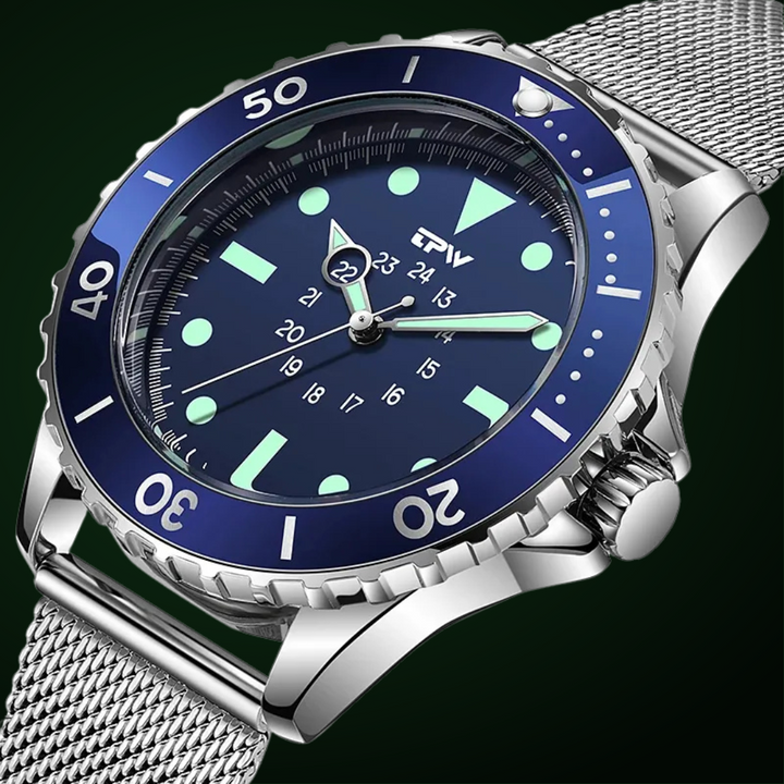 Reloj de Campo Estilo Submarino Táctico Impermeable