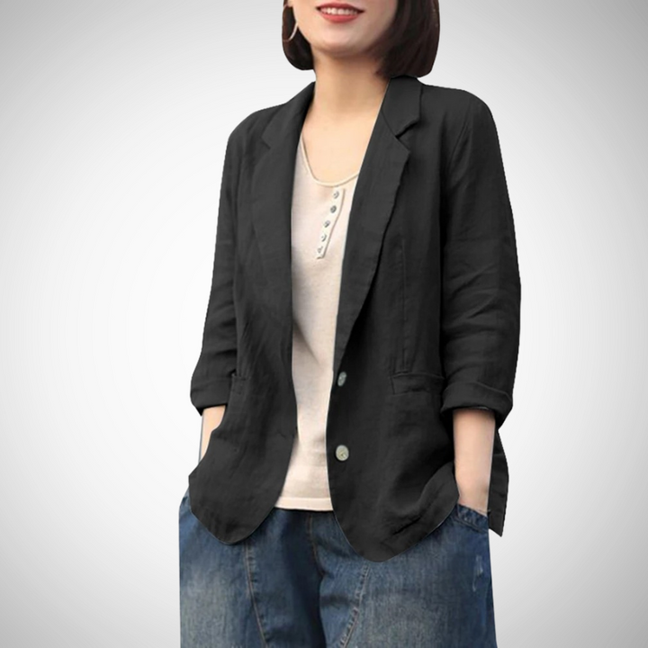 Noreenke - Blazer Informal De Manga Larga