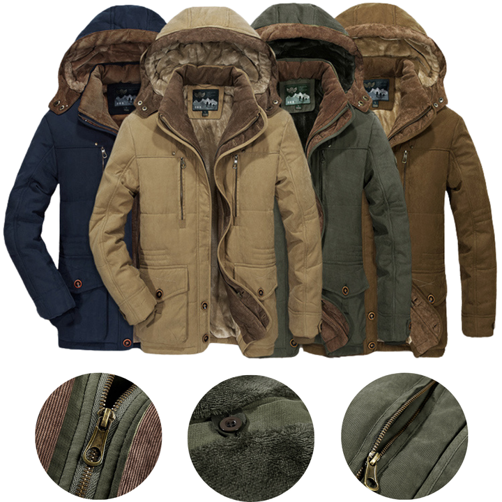 Timo - Chaqueta De Invierno Con Forro Polar