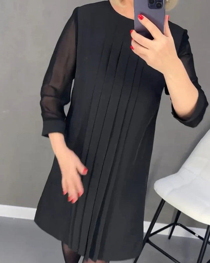 Teona - Vestido Plisado Elegante