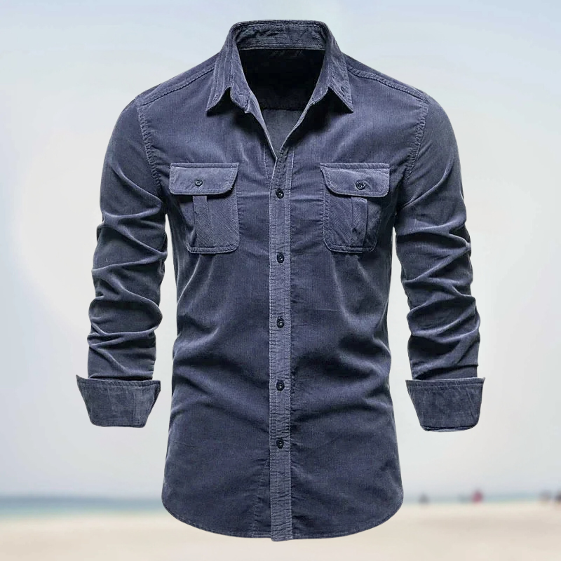 Folko - Chaqueta De Pana De Algodón De Otoño