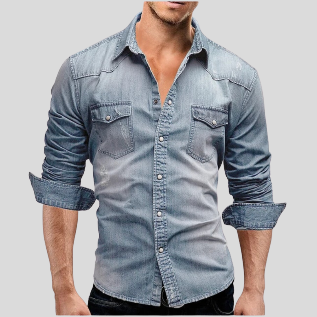 Macewan - Camisa Vaquera Elegante