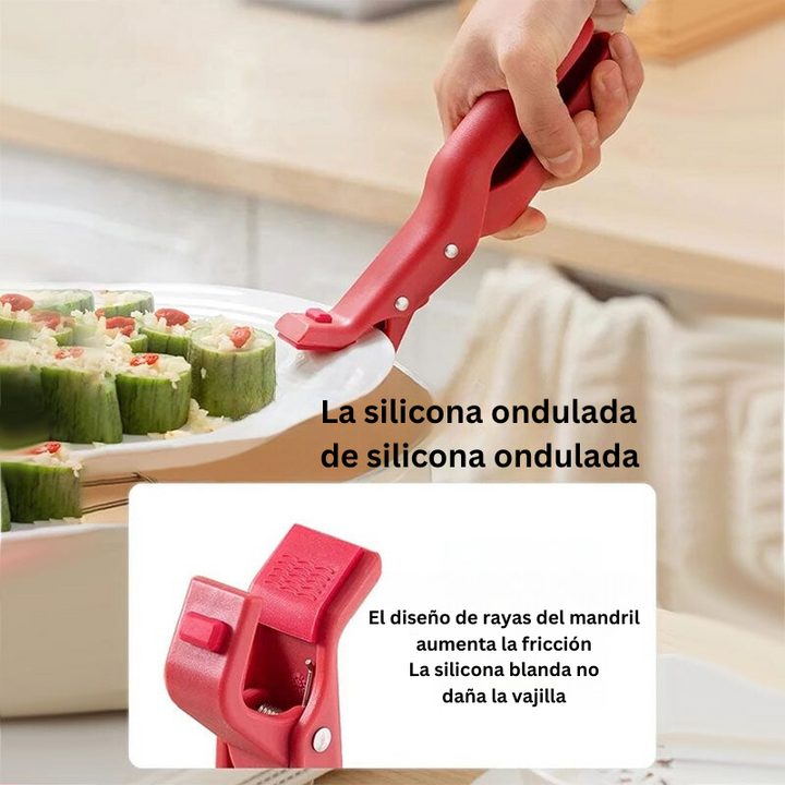 SafeGrip - Pinza Multiusos Antiquemaduras Para Tazones De Cocina