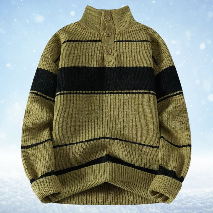 Wilhelm - A rayas Grueso Caliente Jersey