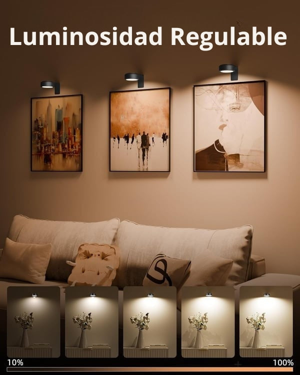 GlowFrame - Luz Magnética Para Pintar con 13 Modos de Iluminación ( Paquete de 3 )