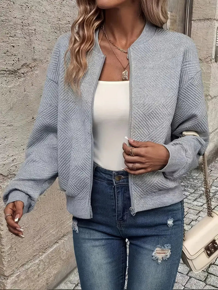 Juanita - Chaqueta de Primavera Con Cremallera