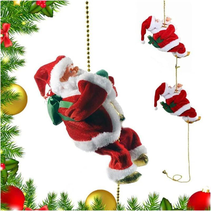 ClimbingClaus - Papá Noel Escalando y Tocando Música