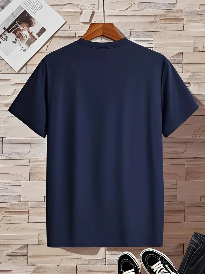 Fraga - Camiseta Elegante De Manga Corta