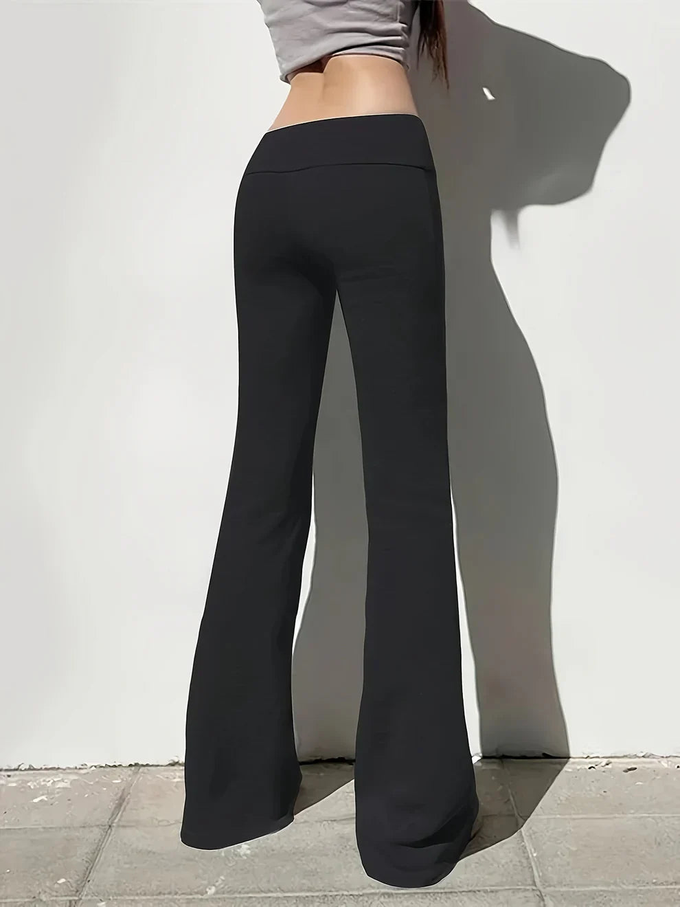 Eefje - Pantalones Acampanados De Punto