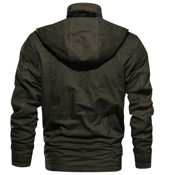 Hermann - Elegante Chaqueta Con Capucha