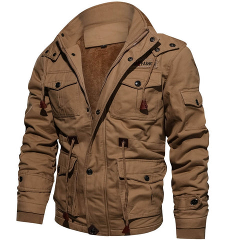 Hermann - Elegante Chaqueta Con Capucha