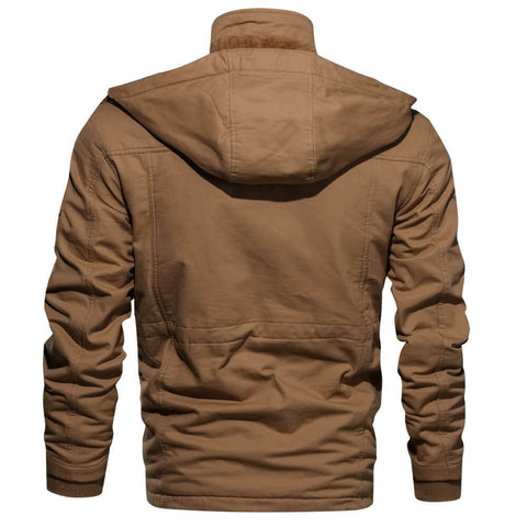 Hermann - Elegante Chaqueta Con Capucha
