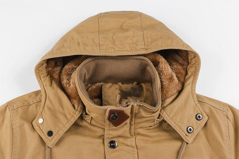 Hermann - Elegante Chaqueta Con Capucha