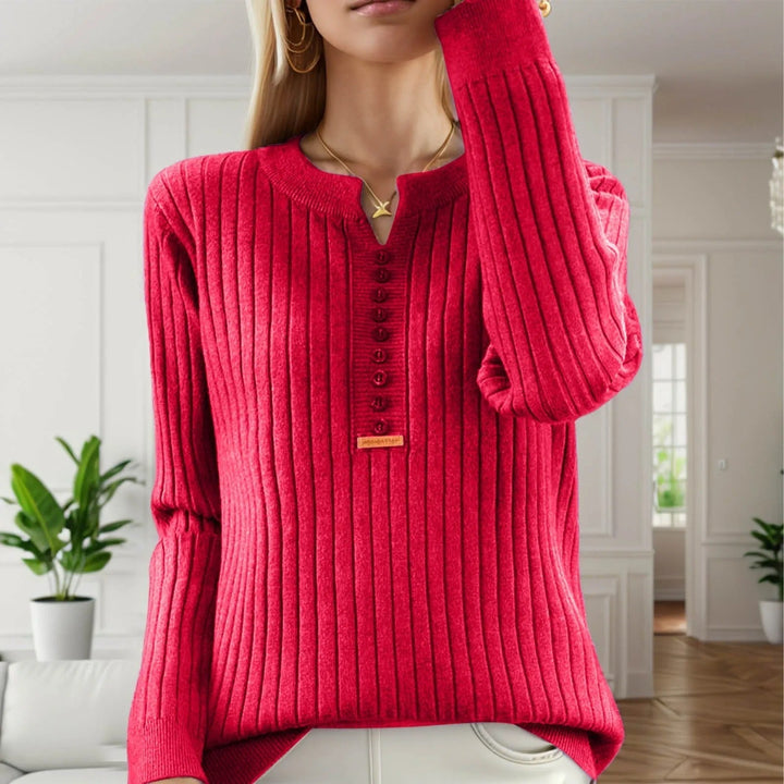 Marja - Jersey De Punto Con Cuello Redondo