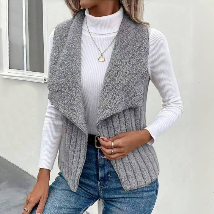 Vincenza - Sólido Color Casual Cárdigan