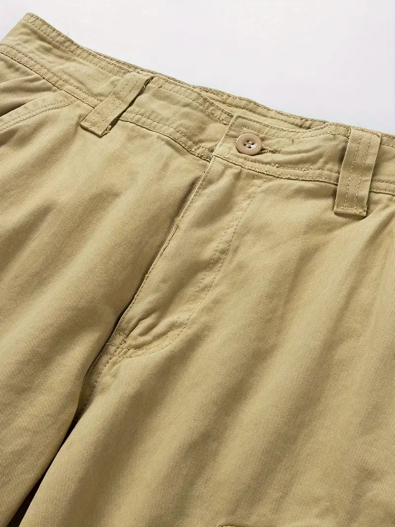 Mauro - Elegantes Pantalones Cortos Con Multibolsillos