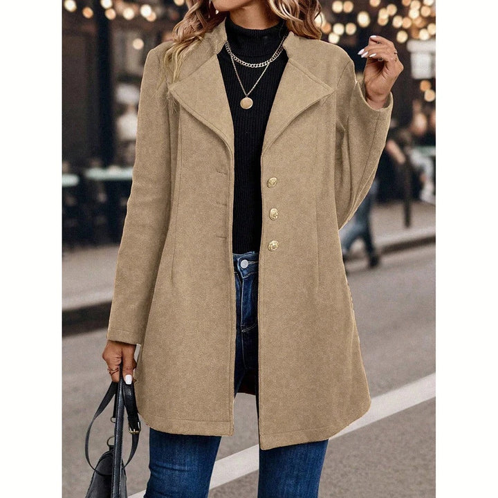 Zosia - Chaquetas de Manga Larga con Solapa