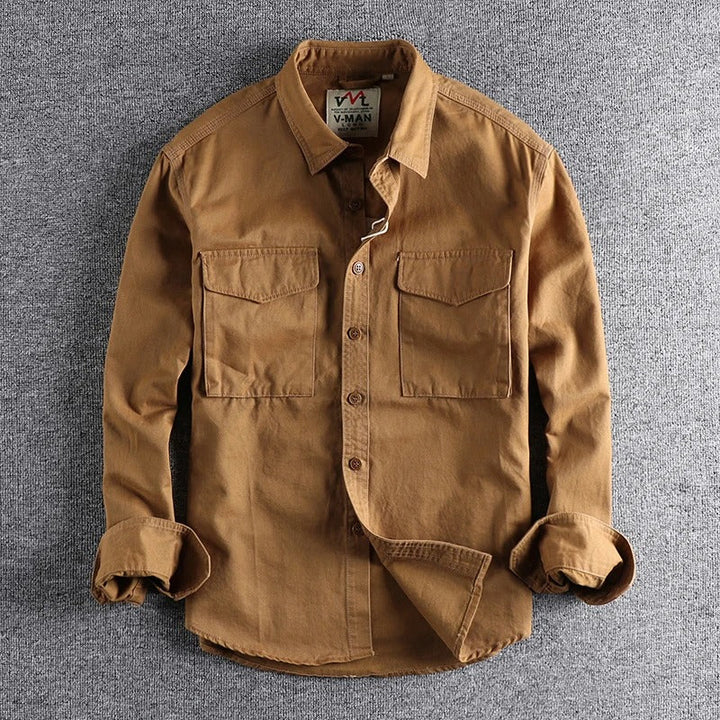 Rudi – Camisa Casual De Manga Larga