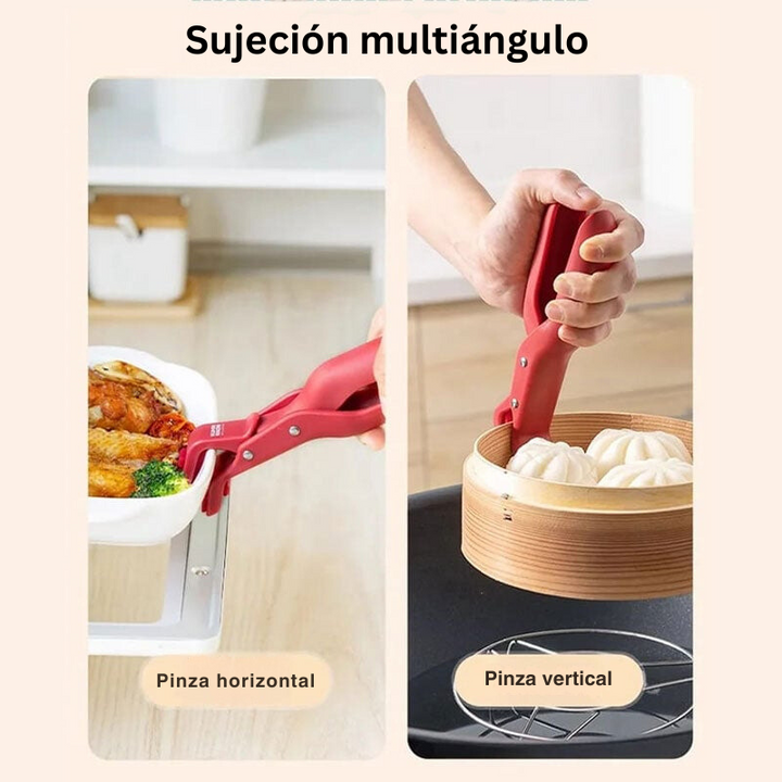 SafeGrip - Pinza Multiusos Antiquemaduras Para Tazones De Cocina