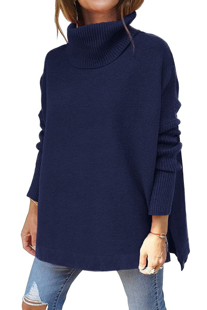 Bellatrix - Jersey Oversize De Lana y Cuello Alto