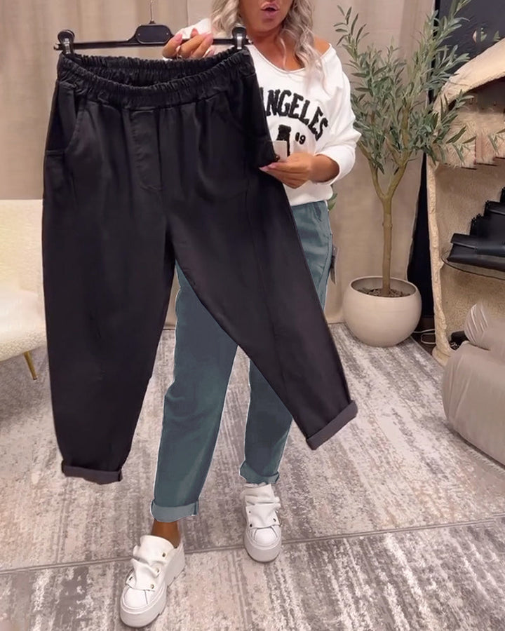 Brandi - Pantalón Casual Chic