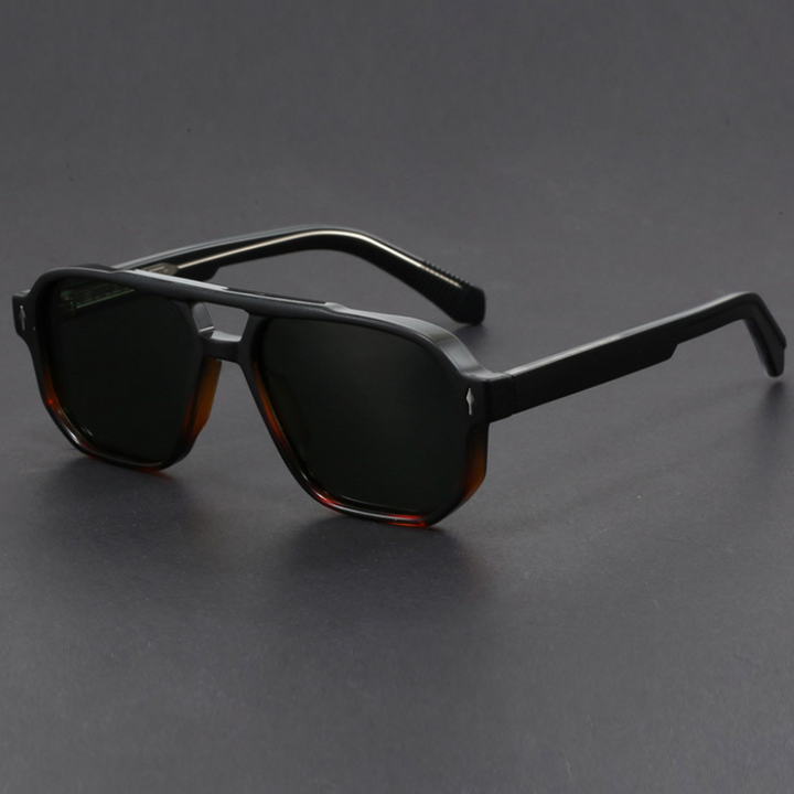 Kieran - Gafas de sol Cuadradas de Dos Tonos