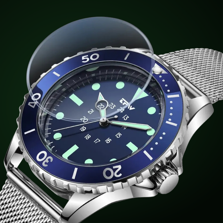Reloj de Campo Estilo Submarino Táctico Impermeable