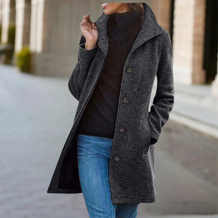 Zuleika - Abrigo de Invierno de Lna de Longitud Media