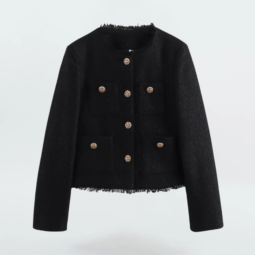 Corien - Prendas De Abrigo Con Botones Frontales Tops