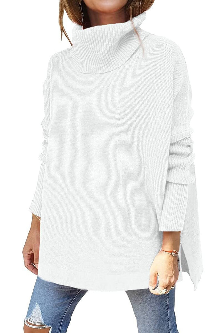 Bellatrix - Jersey Oversize De Lana y Cuello Alto
