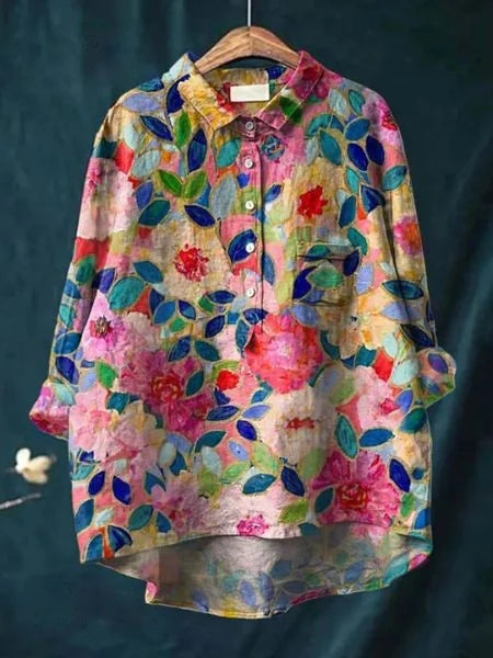 Emery - Blusa Con Estampado Florales