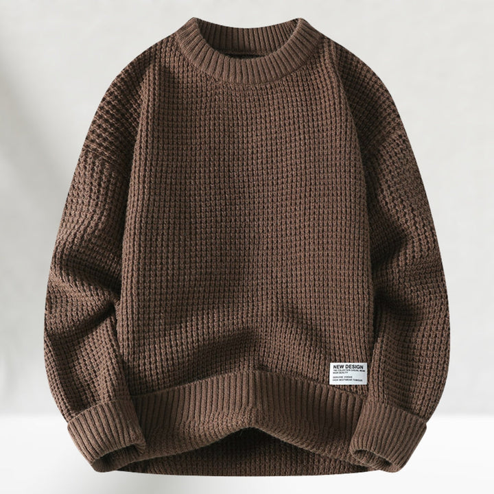 Jesse - Jersey de Punto Con Cuello Redondo