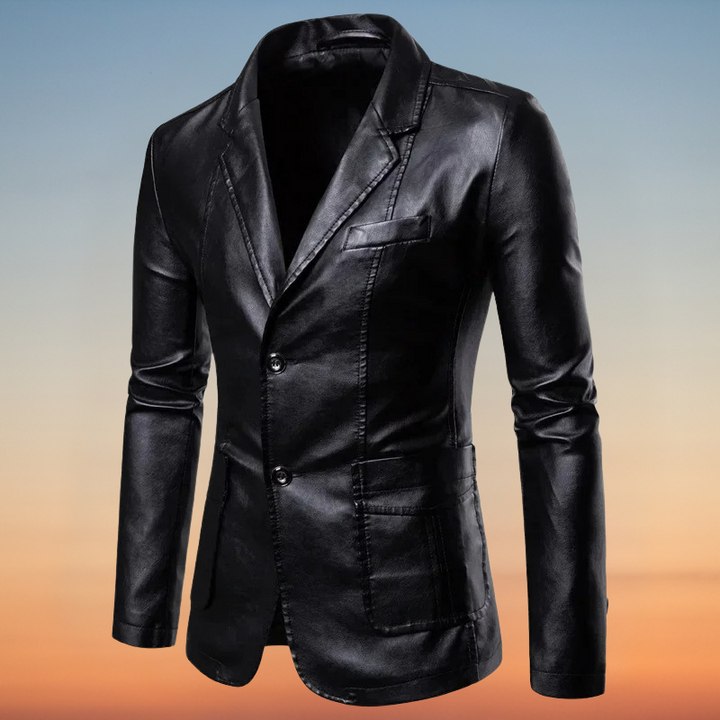 Finnian - Chaqueta de Cuero Transfronteriza