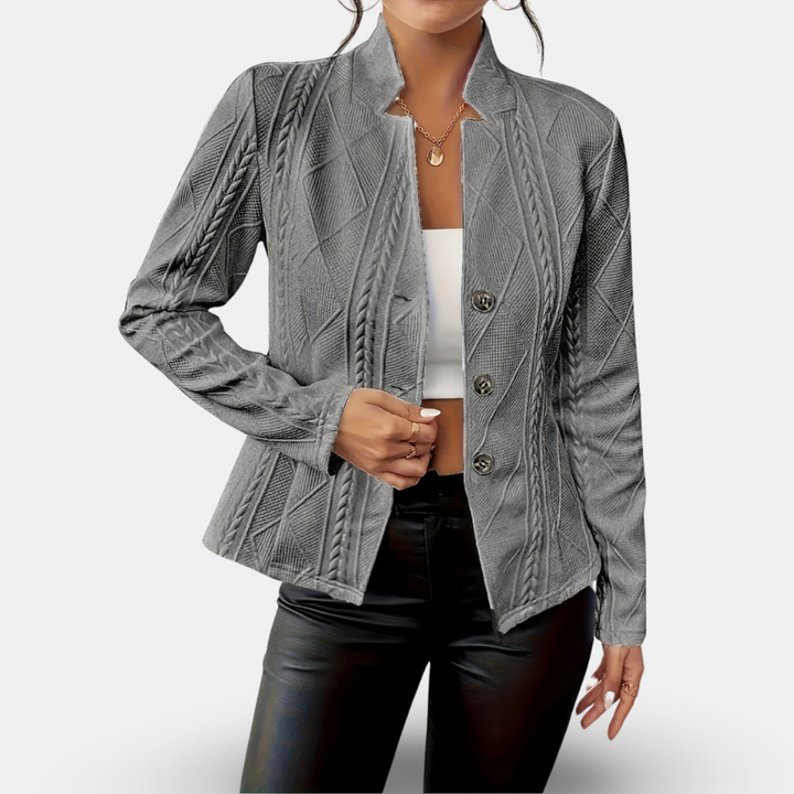 Lynn - Elegante Abrigo de Manga Larga