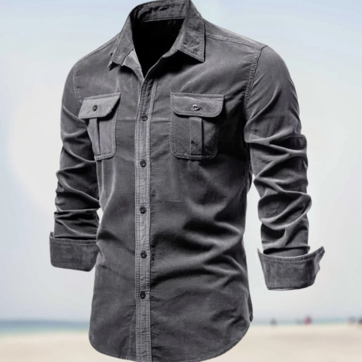 Folko - Chaqueta De Pana De Algodón De Otoño