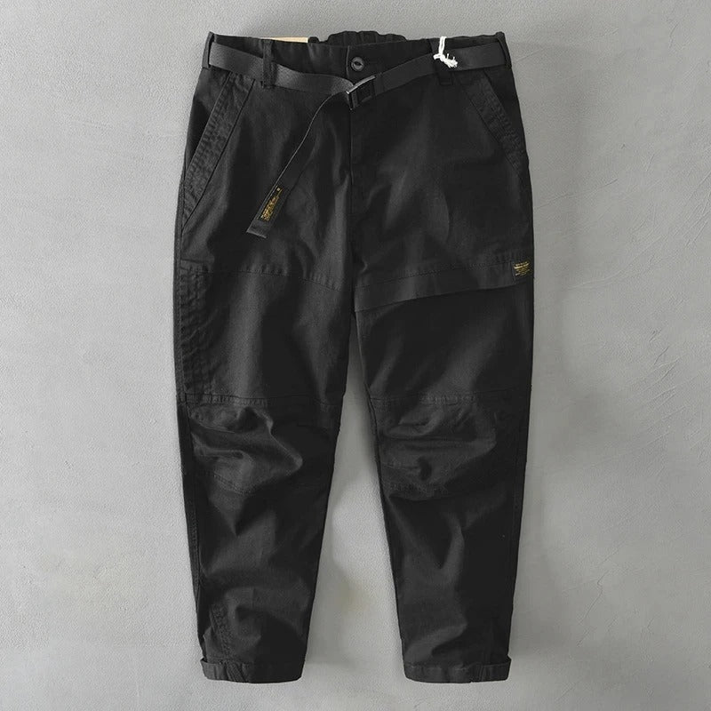 Zander - Pantalones Holgados de Algodón