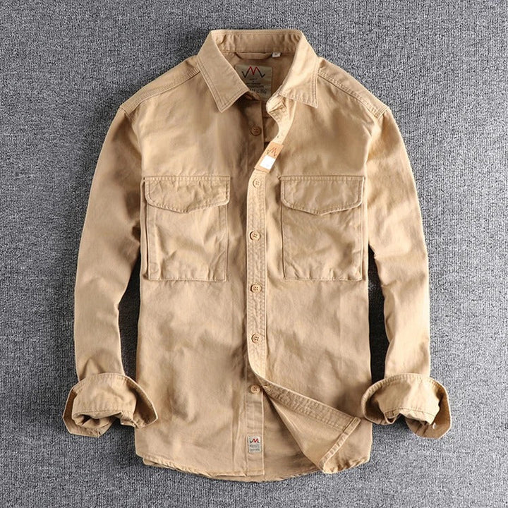 Rudi – Camisa Casual De Manga Larga