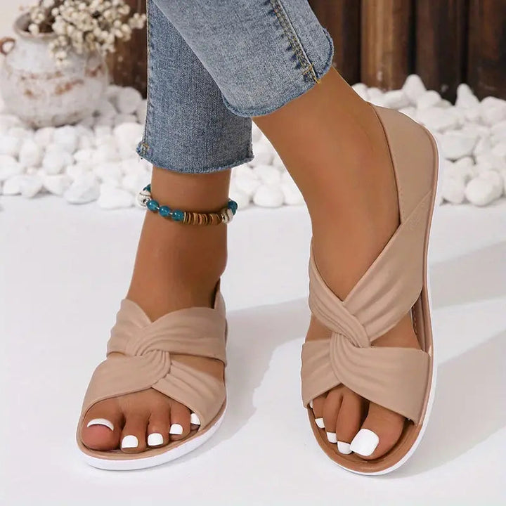 Lenja - Sandalias Confort Diapositiva