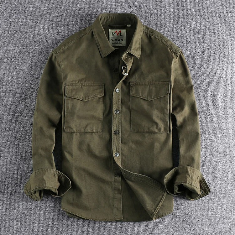 Rudi – Camisa Casual De Manga Larga