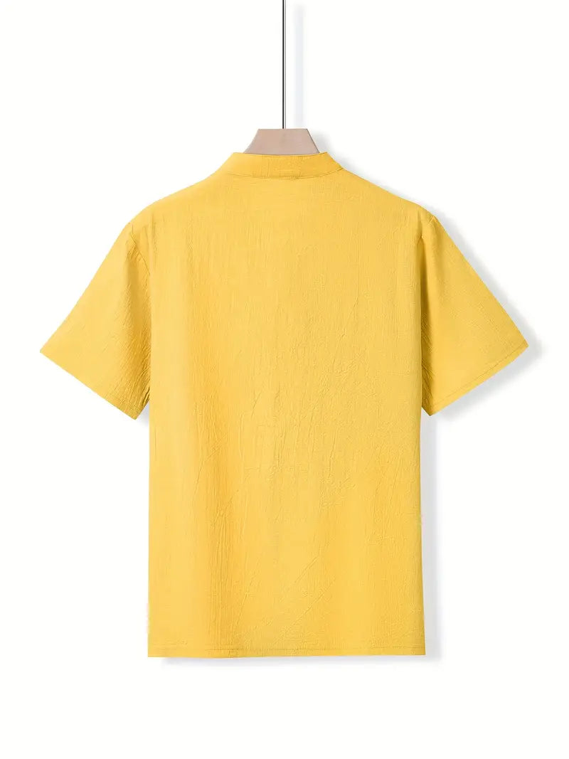 Vaughn - Elegante Camisa De Manga Corta