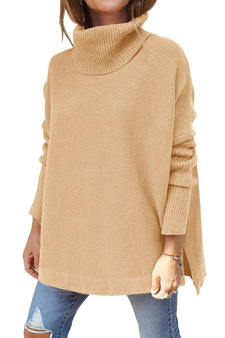 Bellatrix - Jersey Oversize De Lana y Cuello Alto