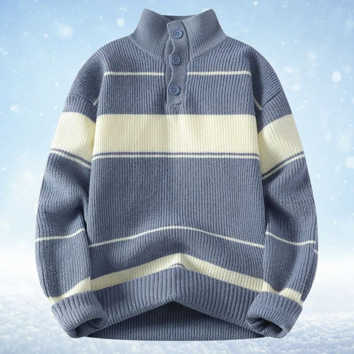 Wilhelm - A rayas Grueso Caliente Jersey