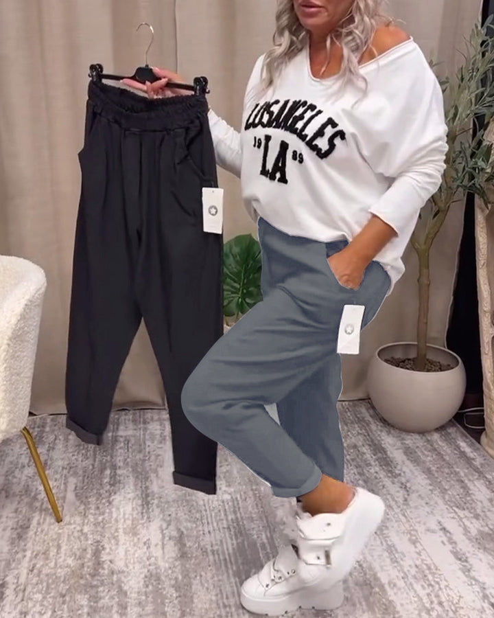 Brandi - Pantalón Casual Chic